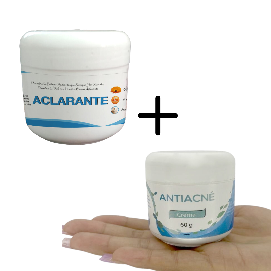 DUO aclarante + antiacne