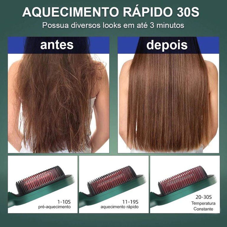 0012- Cepillo Alisador para Cabello