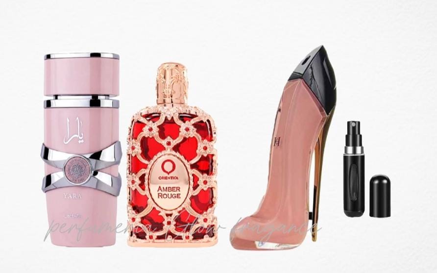 010- Perfumes Yara, Good Girl Blush y Orientica Amber Rouge ✨+ REGALO