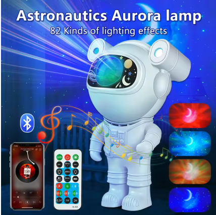 0013- Proyector Astronauta con Bluetooth